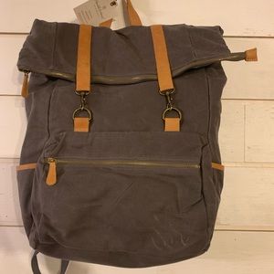 NWT Hearth and Hand by Magnolia Canvas Backpack